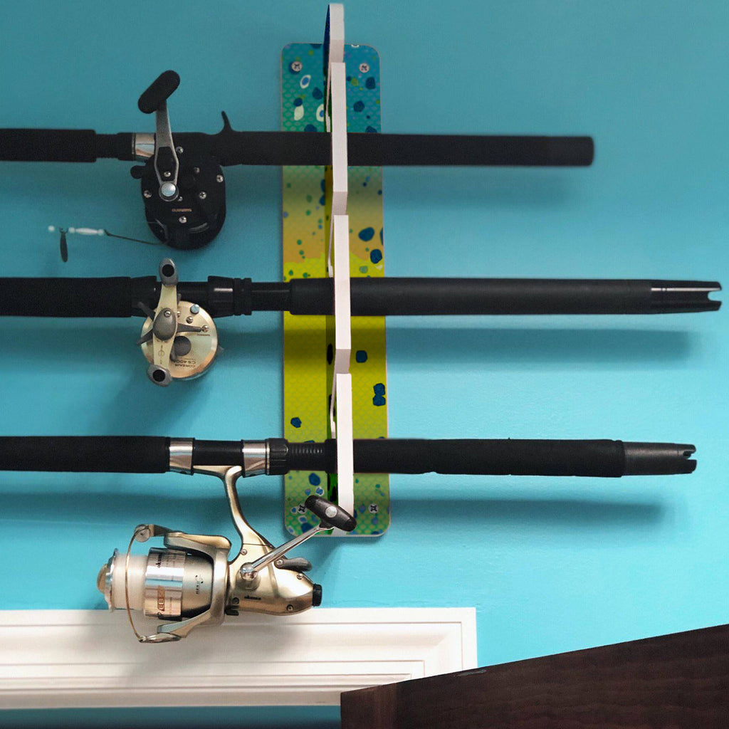 Mahi 3-Holder Fishing Rod Rack Set image 2