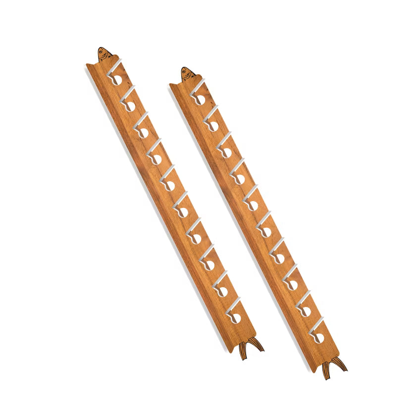 Two PVC Fishing Rod Racks