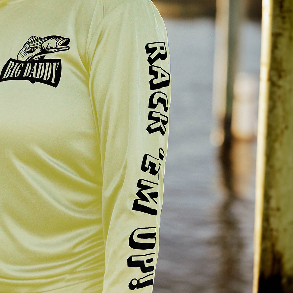 Yellow Long Sleeve Performance Tee image 4