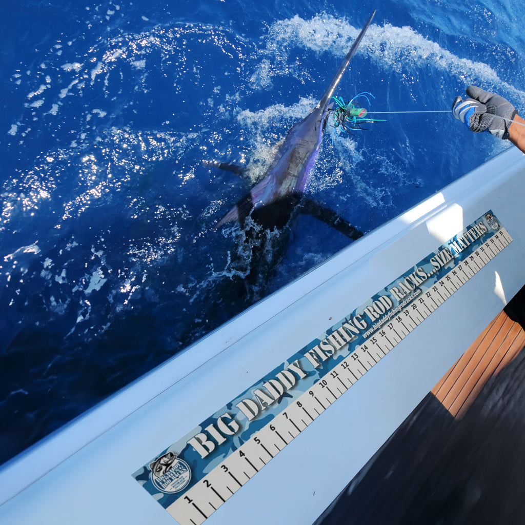 Blue Camo Vinyl Ruler image 0