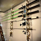 Sycamore Camo 7-Holder Fishing Rod Rack Set (NON-Interlocking) image 2