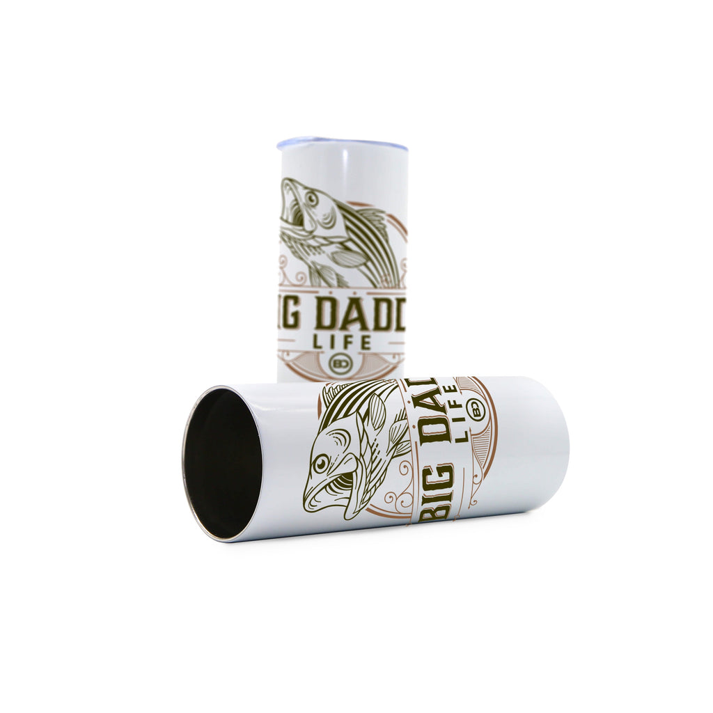 Big Daddy Life fishing tumbler drink cup
