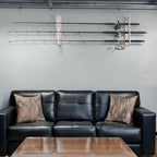 White Oak 3-Pole Fishing Storage Rack